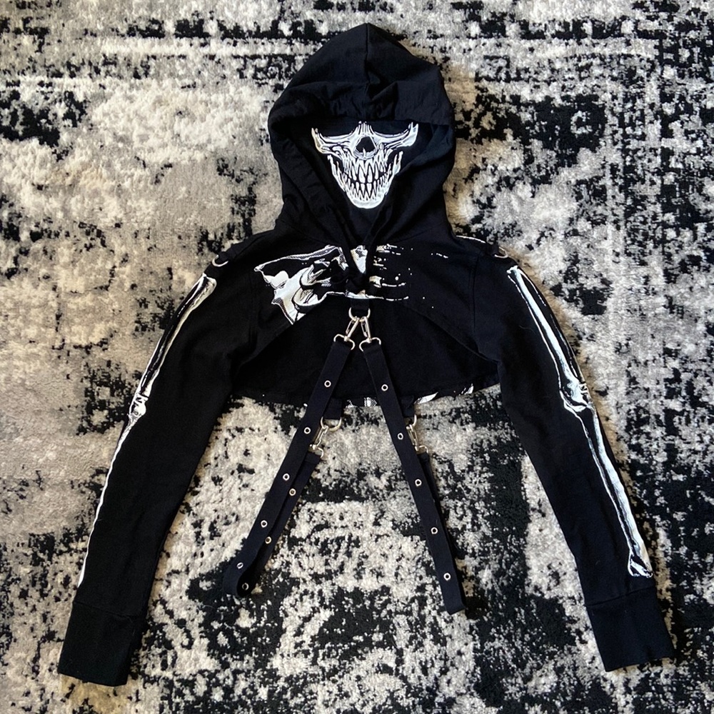 **SOLD ON MERC** Killstar x Rob Zombie | Bolero Hoodie - Picture 8 of 15